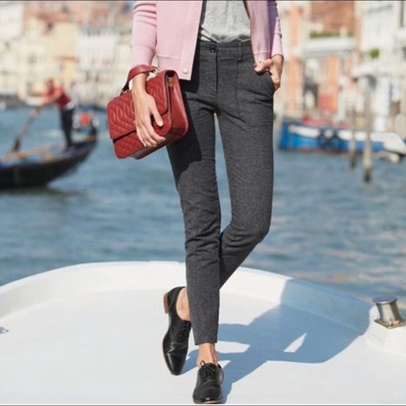 J. Crew Pants - J.Crew Stretch Herringbone Skinny Cargo Pant